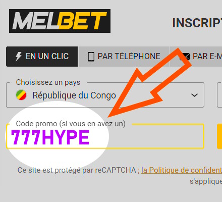 Сode Promo Melbet: "777HYPE" - Obtenez un bonus 130$